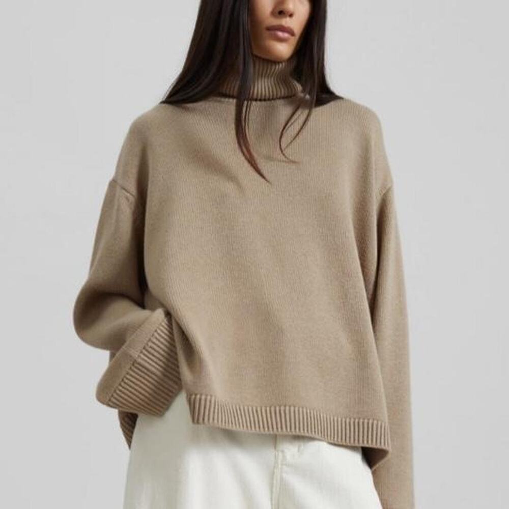 The frankie shop rhea trapeze turtleneck